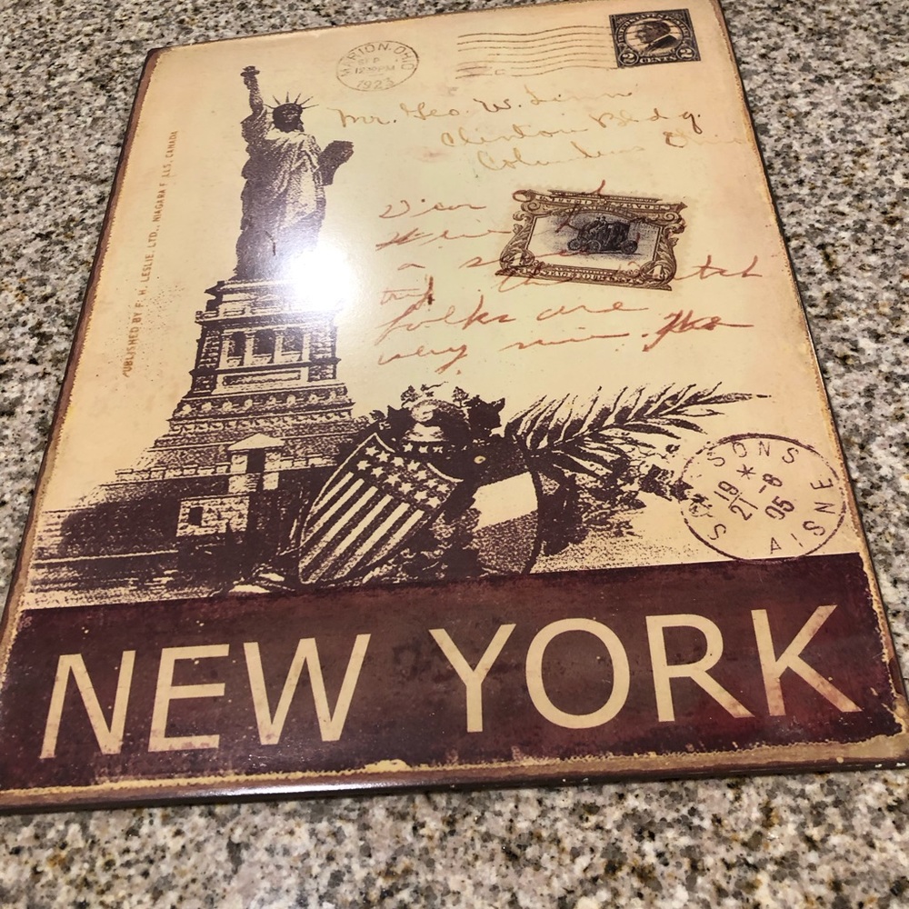 Plaque New York